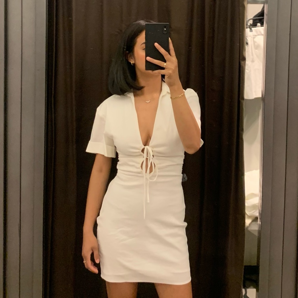 White dress